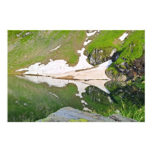 Foto Lago Balea Paisaje Alpino - Naturaleza Salvaje Rum