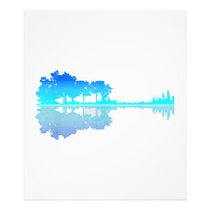 Foto Lago de Guitarra Amor Sombra Músico de Guitarra