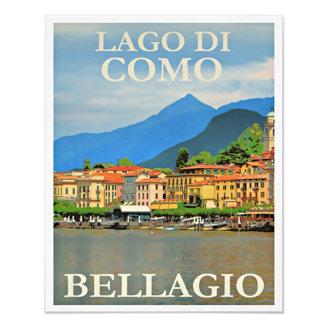 Foto Lago di Como, Bellagio, Italia (Frente)