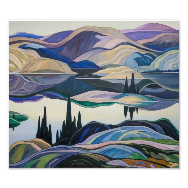Foto Lago Espejo | Franklin Carmichael | (Frente)