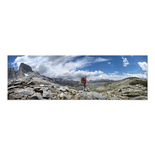 Foto Lago Island 1000, área silvestre Ansel Adams, Sier (Frente)