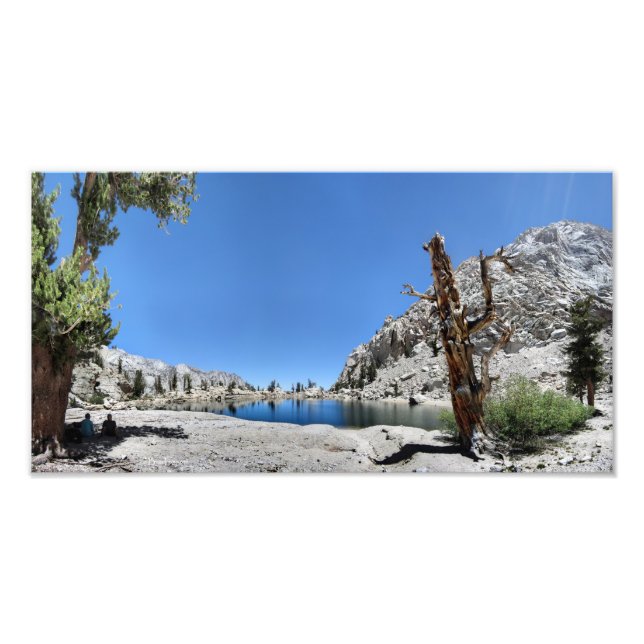 Foto Lago Lone Pine - Sendero Mt Whitney - Sierra Nevad (Frente)