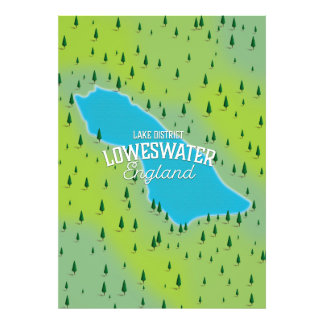 Foto Lago Loweswater, distrito del lago, mapa de viajes