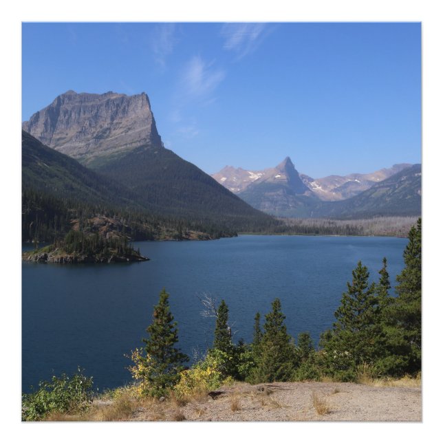 Foto Lago McDonald, Parque Nacional Glacier Montana (Frente)