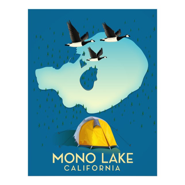 Foto Lago Mono California EE. UU. (Frente)