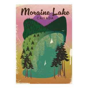 Foto Lago Moraine Canadá