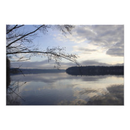 Foto Lago Sammamish en un día de invierno.