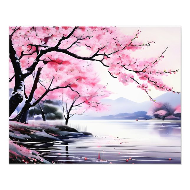 Foto Lago Tranquilo Cherry Blossom (Frente)