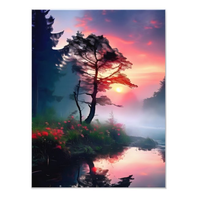 Foto Lago Tranquilo Sunset (Frente)
