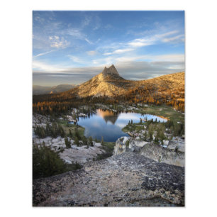 Foto Lago y pico - rastro cathedral de Yosemite John