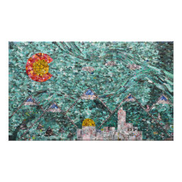 Foto Las Calles De Denver 35x21 Fotoimpresión