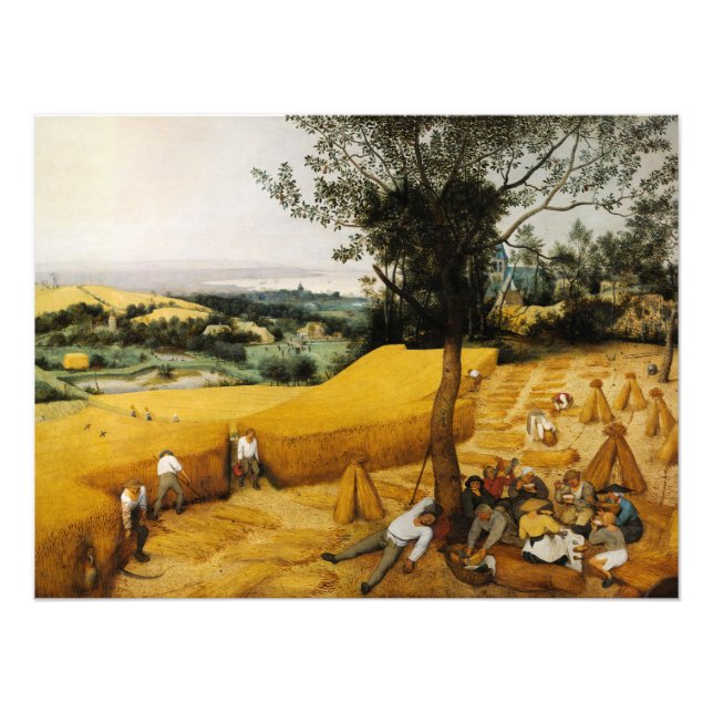 Foto Las cosechadoras de Pieter Bruegel, el anciano (Frente)