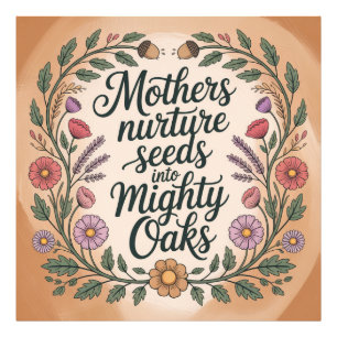 Foto Las madres nutren las semillas hasta convertirlas 