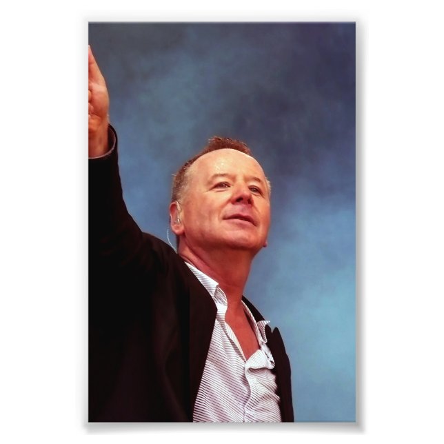 Foto Las Mentes Simples De Jim Kerr Viven En Concierto (Frente)
