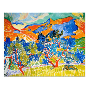 Foto Las Montañas en Collioure   Andre Derain  