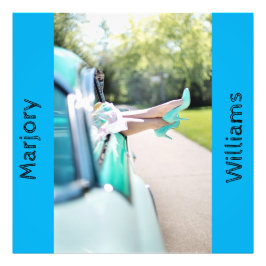 Foto Las piernas de la mujer vintage de la ventana del 