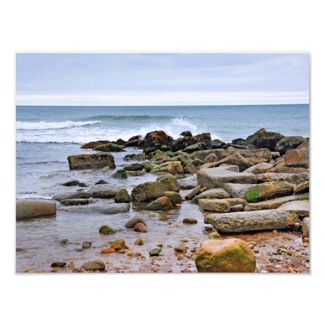 Foto Las playas rocosas de Montauk, Long Island, NY (Frente)