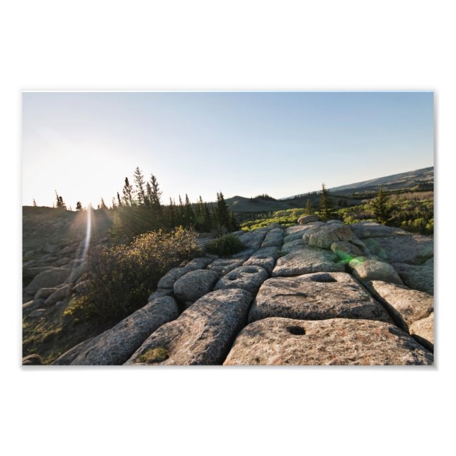 Foto Las "Rocas Misteriosas" en Cypress Hills SK (Frente)