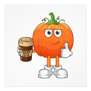 Foto Latte de especias humanas