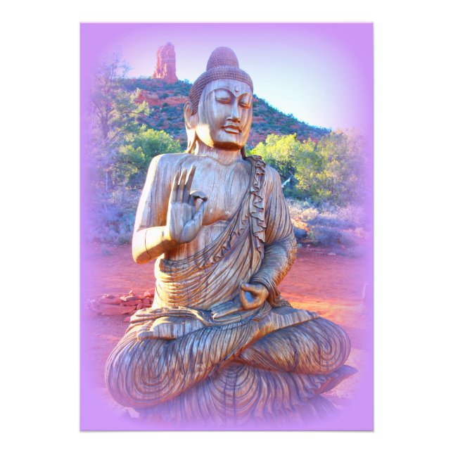 Foto lavender aura buddha (Frente)