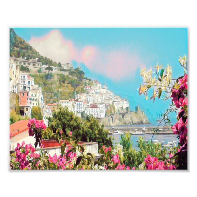 Foto ldp AMALFI - panorama - costa de Amalfi - (Frente)