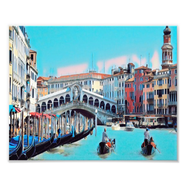 Foto ldp VENICE - góndolas - rialto - (Frente)