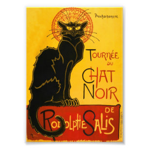 Foto Le Chat Noir El Viento Art Nouveau Del Gato Negro