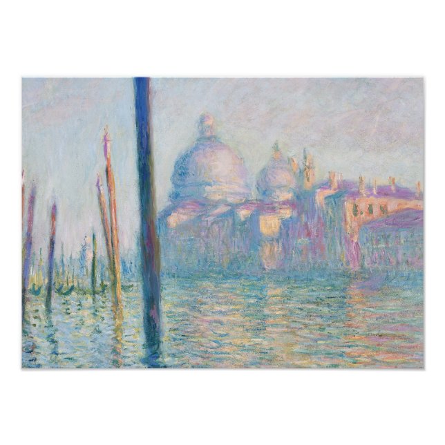 Foto Le Grand Canal de Claude Monet (Frente)