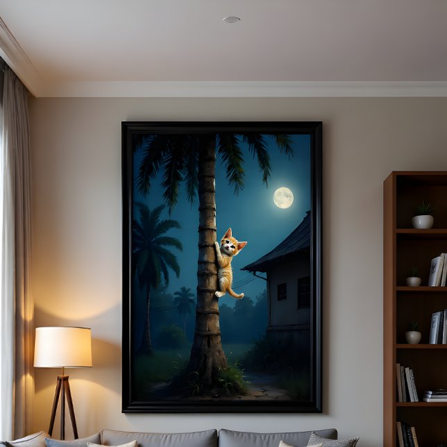 Foto Learning to Climb – Cute Cat Moment (Subido por el creador)