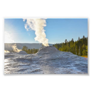 Foto Leon Geyser, Parque Nacional Yellowstone, wyoming