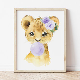 Foto León, Safari, Goma Morada De Burbuja, Género Neutr