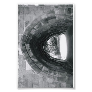 Foto Letra alfabeta fotografía C2 blanco y negro 4x6