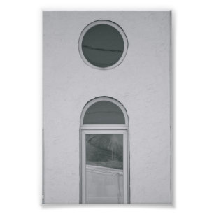 Foto Letra alfabética fotografía I3 blanco y negro 4x6