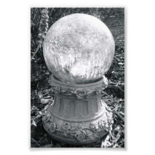 Foto Letra alfabética fotografía I8 blanco y negro 4x6