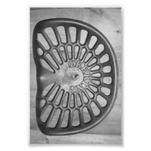 Foto Letra D9 4x6 blanco y negro del alfabeto