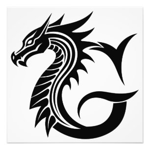 Foto Letra G de estilo dragón, alfabeto de dragón, mono