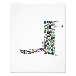 Foto Letra hebrea dalet