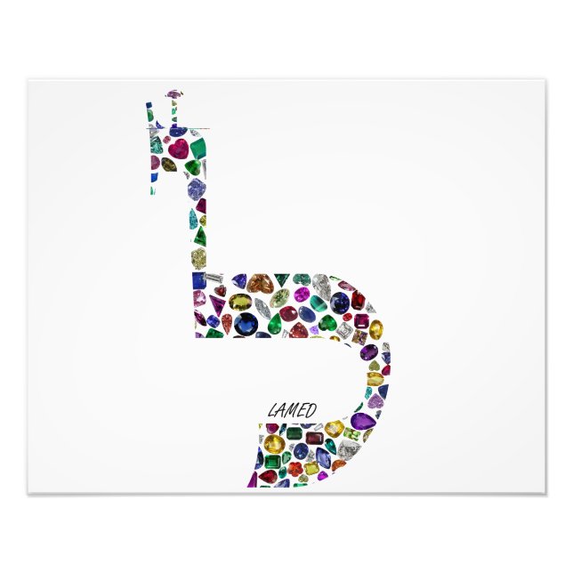 Foto Letra 'LAMED' (Frente)