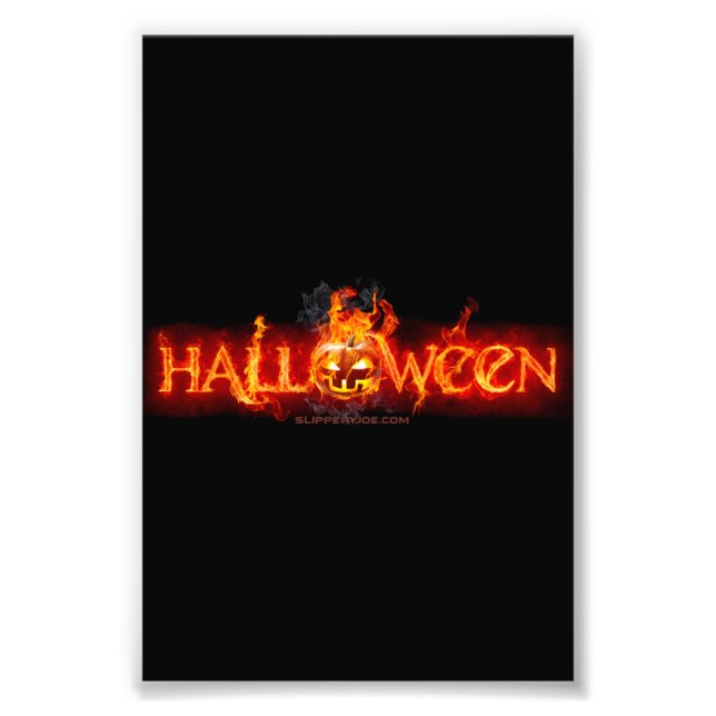 Foto Letras ígneas masivas de SlipperyJoe's Halloween c (Frente)
