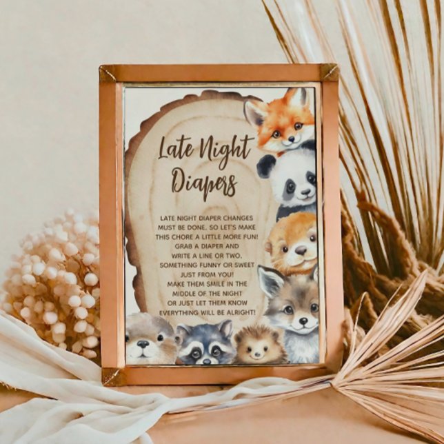 Foto Letrero de Ropa Interior Nocturna para Baby Shower (Subido por el creador)