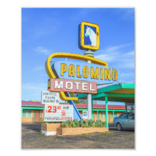 Foto Letrero del Motel Palomino, Ruta 66, Tucumcari, NM