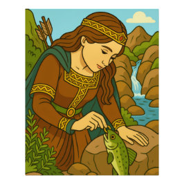 Foto Leyenda de Mathilde y la trucha de Orval, Bélgica