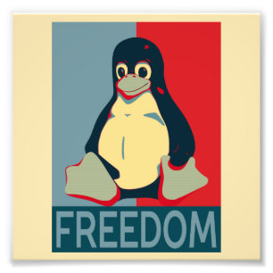 Foto Libertad de Tux para los usuarios de Linux