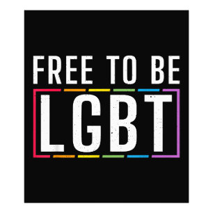 Foto Libre para ser Orgullo Gay Lésbico Bisexual LGBT