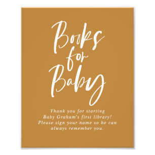 Foto Libros de caligrafía de mostaza para Rótulo Baby S