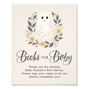 Foto Libros de Otoño de Fantasmas Lindos para Señal de 
