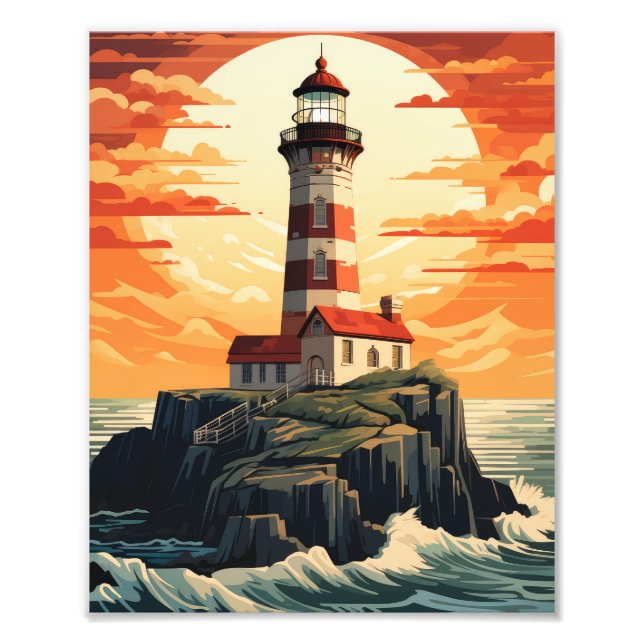 Foto Lighthouse Sunset (Frente)