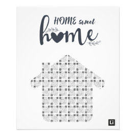 Foto Lil'Inspirations #28 - Home Sweet Home Fotodruck