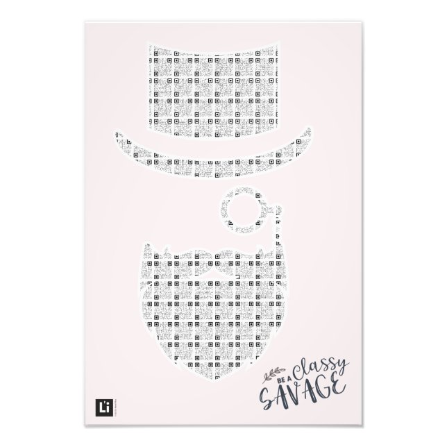 Foto Lil'Inspirations #29 - Be A Classy Savage (Frente)