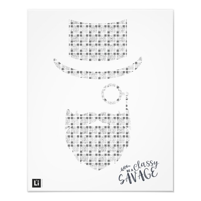 Foto Lil'Inspirations #30 - Be A Classy Savage (Frente)